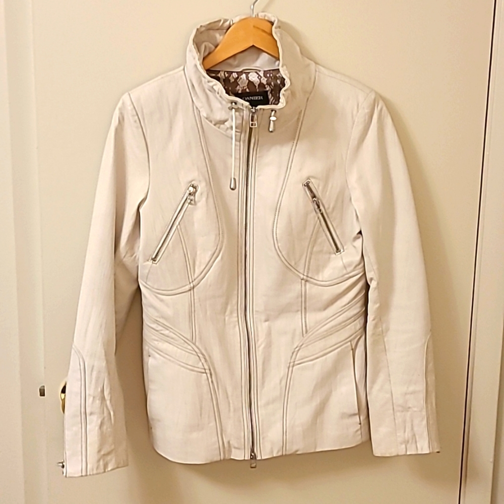 DANIER Leather Jacket, XS